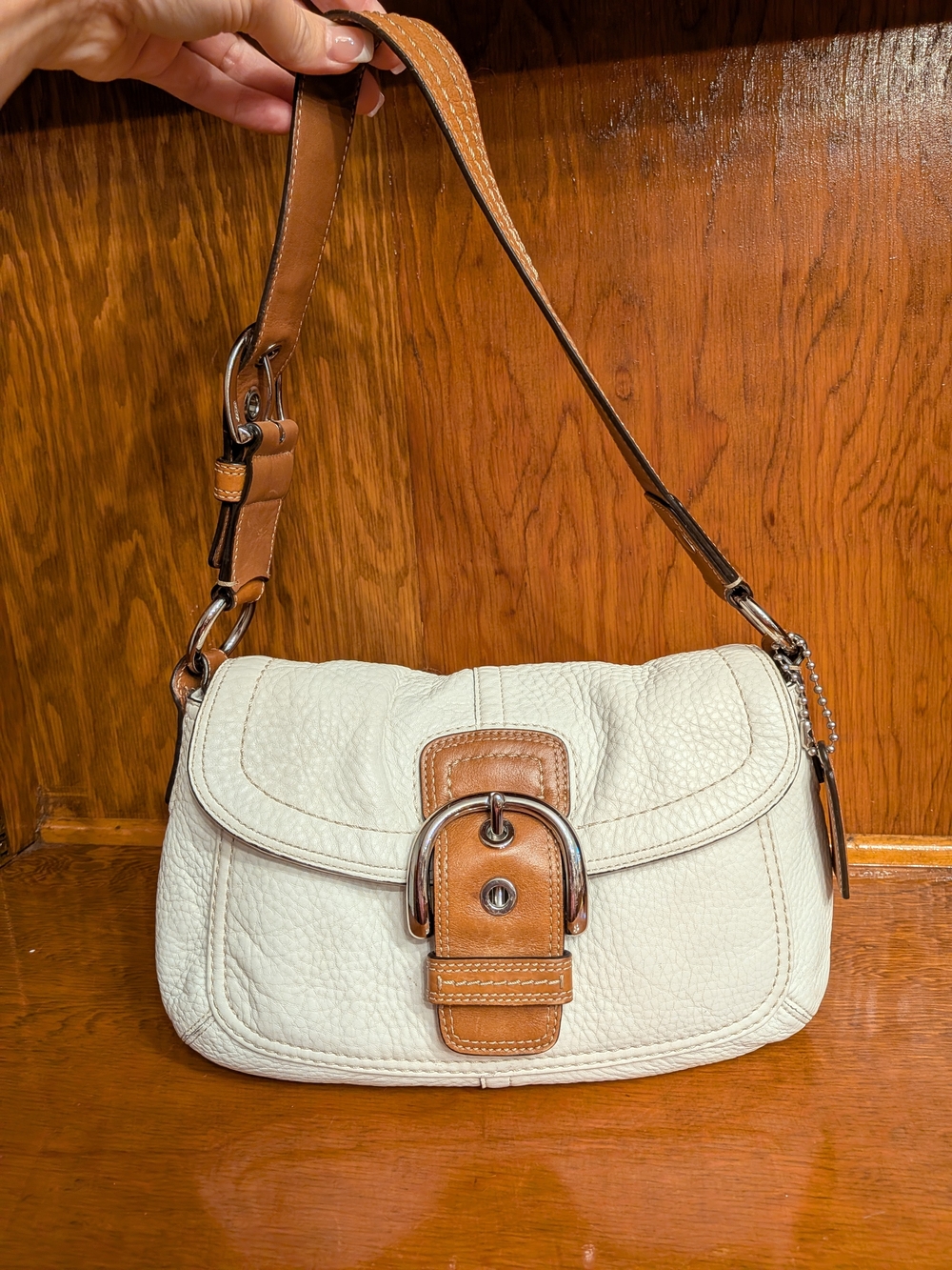 Vintage Coach Soho Leather Shoulder Bag LIKE NEW